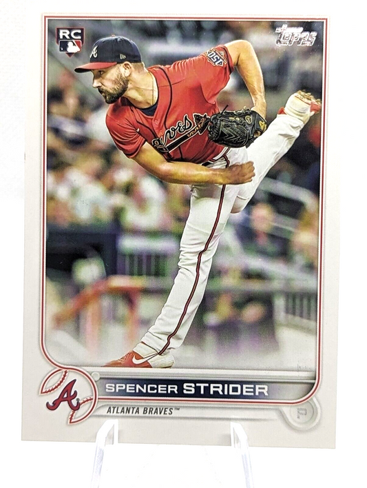 Spencer Strider #509 [Rookie] 2022 Topps Atlanta Braves