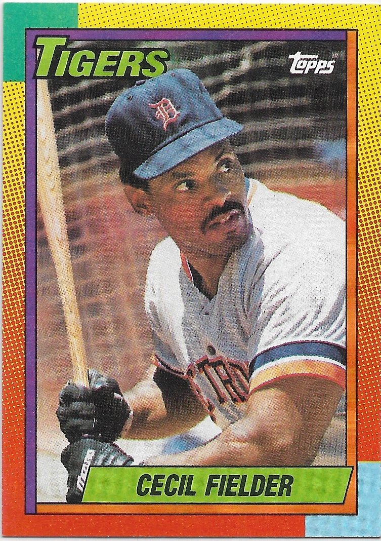 Cecil Fielder - 1990 Topps Traded #31T Detroit Tigers