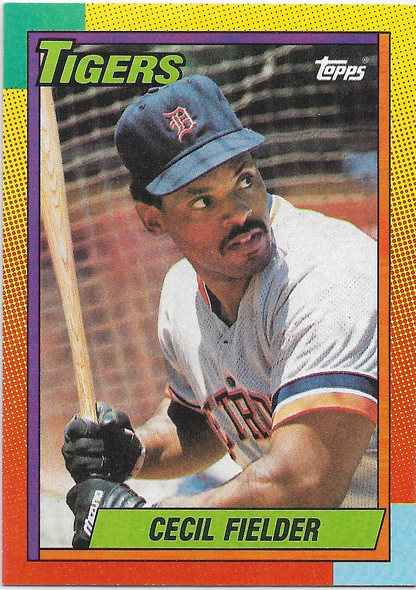 Cecil Fielder - 1990 Topps Traded #31T Detroit Tigers
