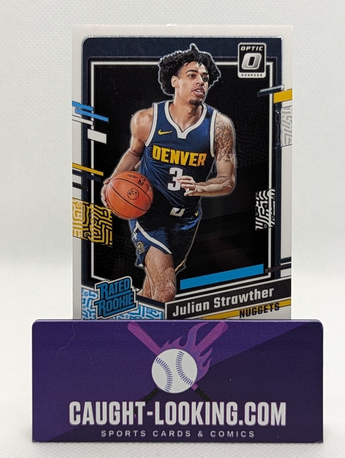 Julian Strawther #247 2023 Donruss Optic