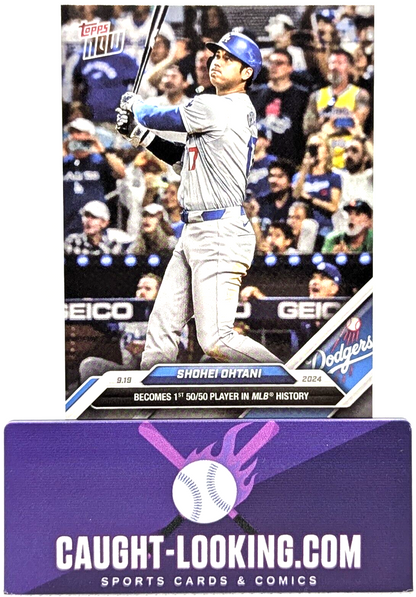 Shohei Ohtani - 2024 Topps Now #722 - 1st 50/50 Player in MLB History