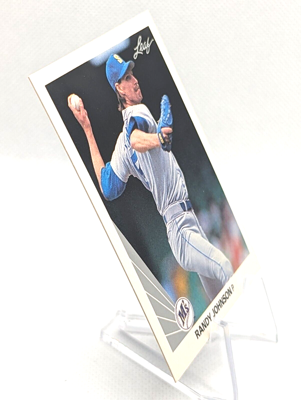 1990 Leaf #483 Randy Johnson Seattle Mariners FREE SHIPPING
