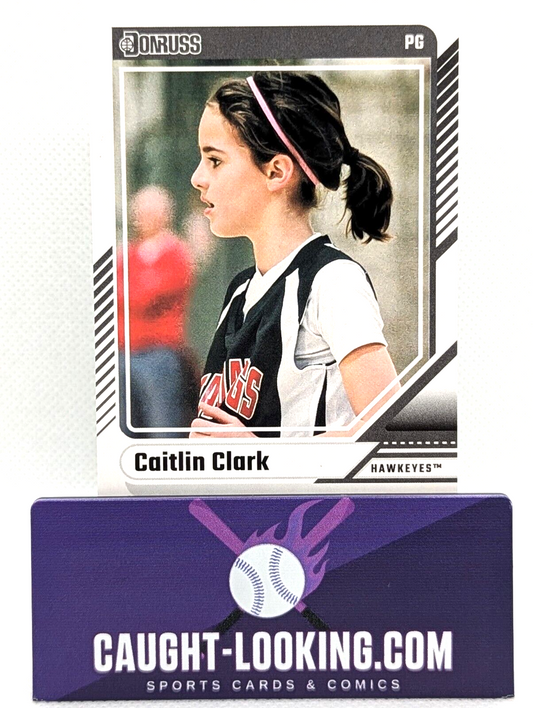 2024 Panini Caitlin Clark Collection - Base Donruss #17 Caitlin Clark (RC)
