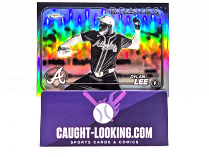 Dylan Lee - 2024 Topps Chrome Negative Refractor #USC162 Atlanta Braves