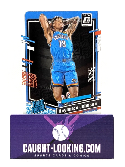 Keyontae Johnson - 2023-24 Donruss Optic #237 Oklahoma City Thunder Rated Rookie