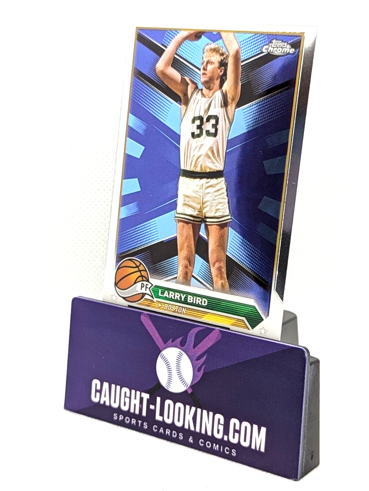 Larry Bird 2023-24 Topps Chrome Basketball #175 Boston Celtics