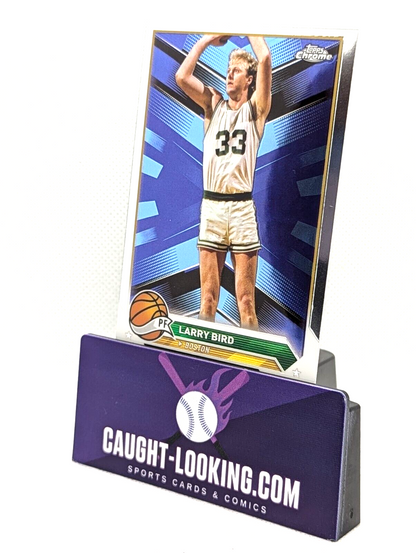 Larry Bird 2023-24 Topps Chrome Basketball #175 Boston Celtics