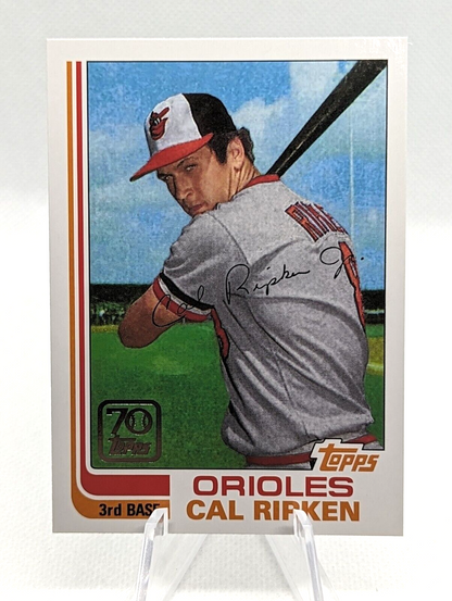 Cal Ripken Jr #TDH-14 2021 Topps Double Headers Baltimore Orioles