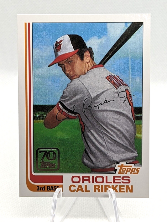 Cal Ripken Jr #TDH-14 2021 Topps Double Headers Baltimore Orioles