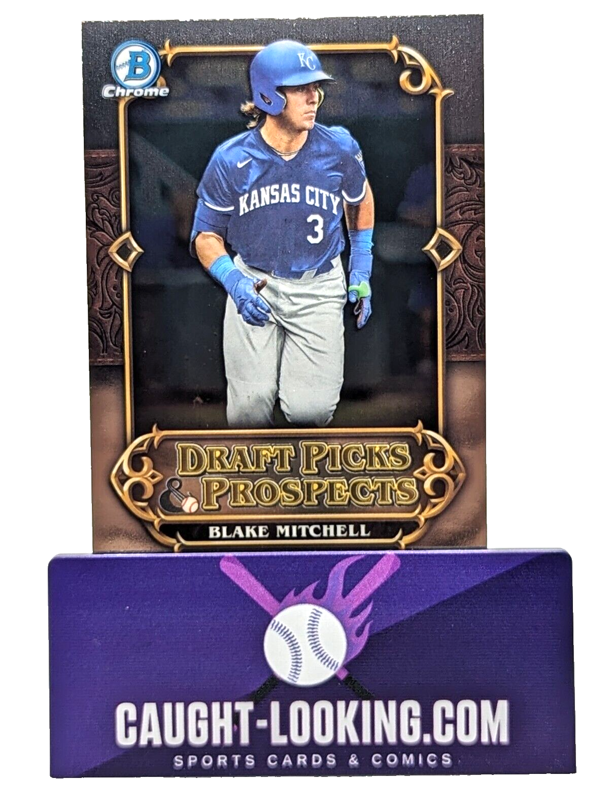 Blake Mitchell - 2023 Bowman Draft Chrome #DPP-5 Draft Picks & Prospects Royals