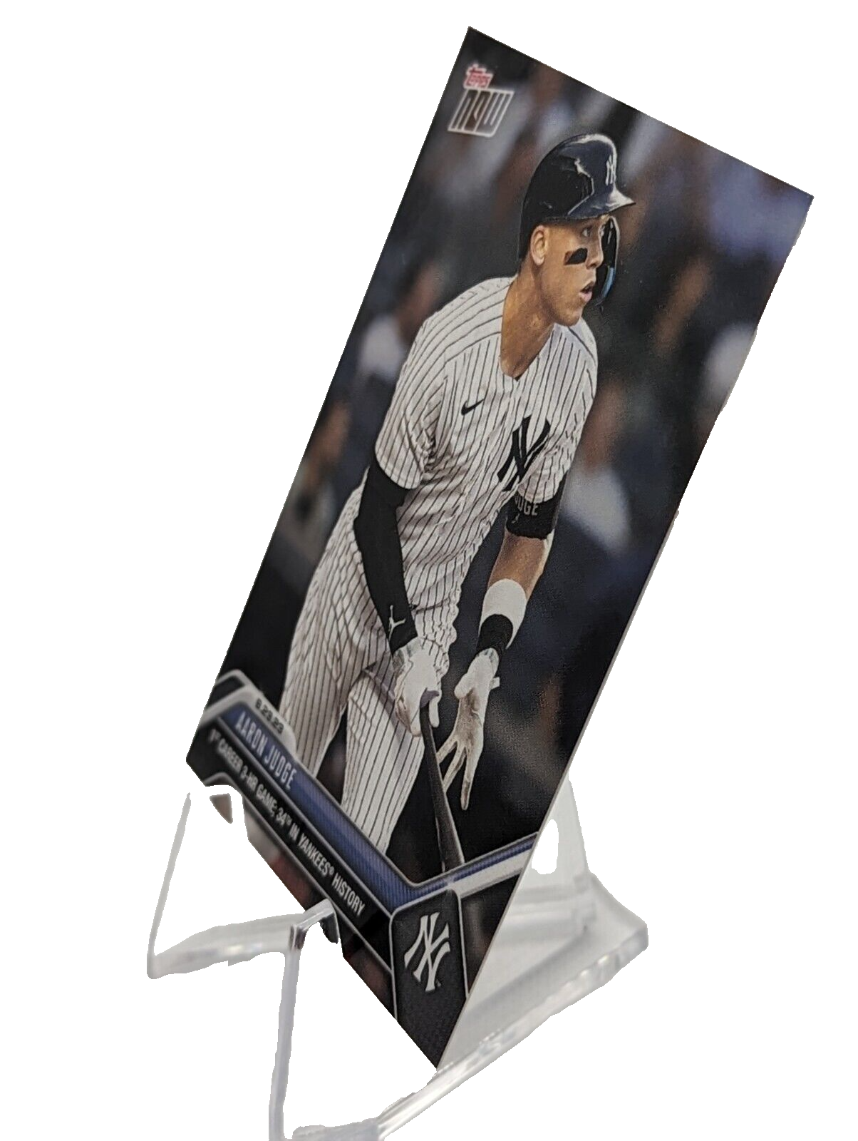 Aaron Judge 3 Home Runs 34th Yankees History 2023 MLB TOPPS NOW Card 754