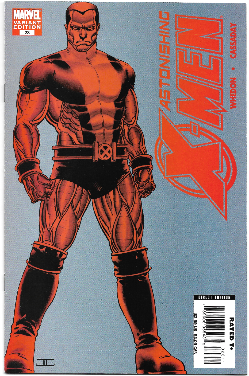 Astonishing X-Men #23 "Unstoppable (Part 5)" 2008 Marvel Comic Colossus Variant