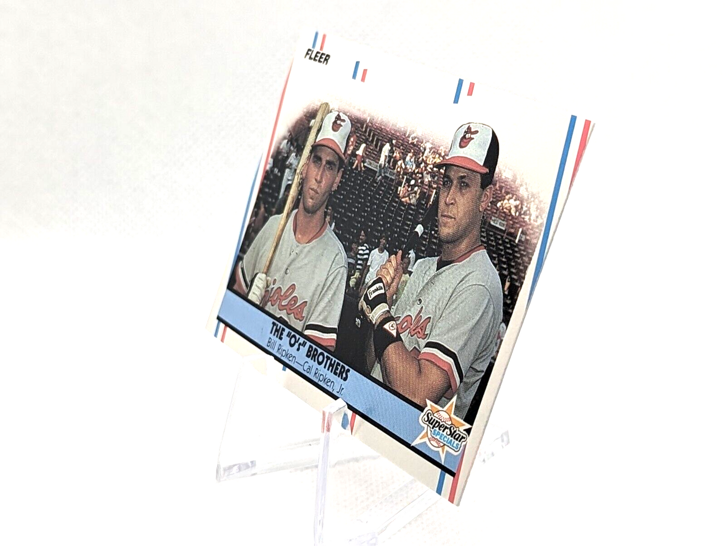 Billy Ripken, Cal Ripken Jr #640 1988 Fleer "The O's Brothers" Orioles