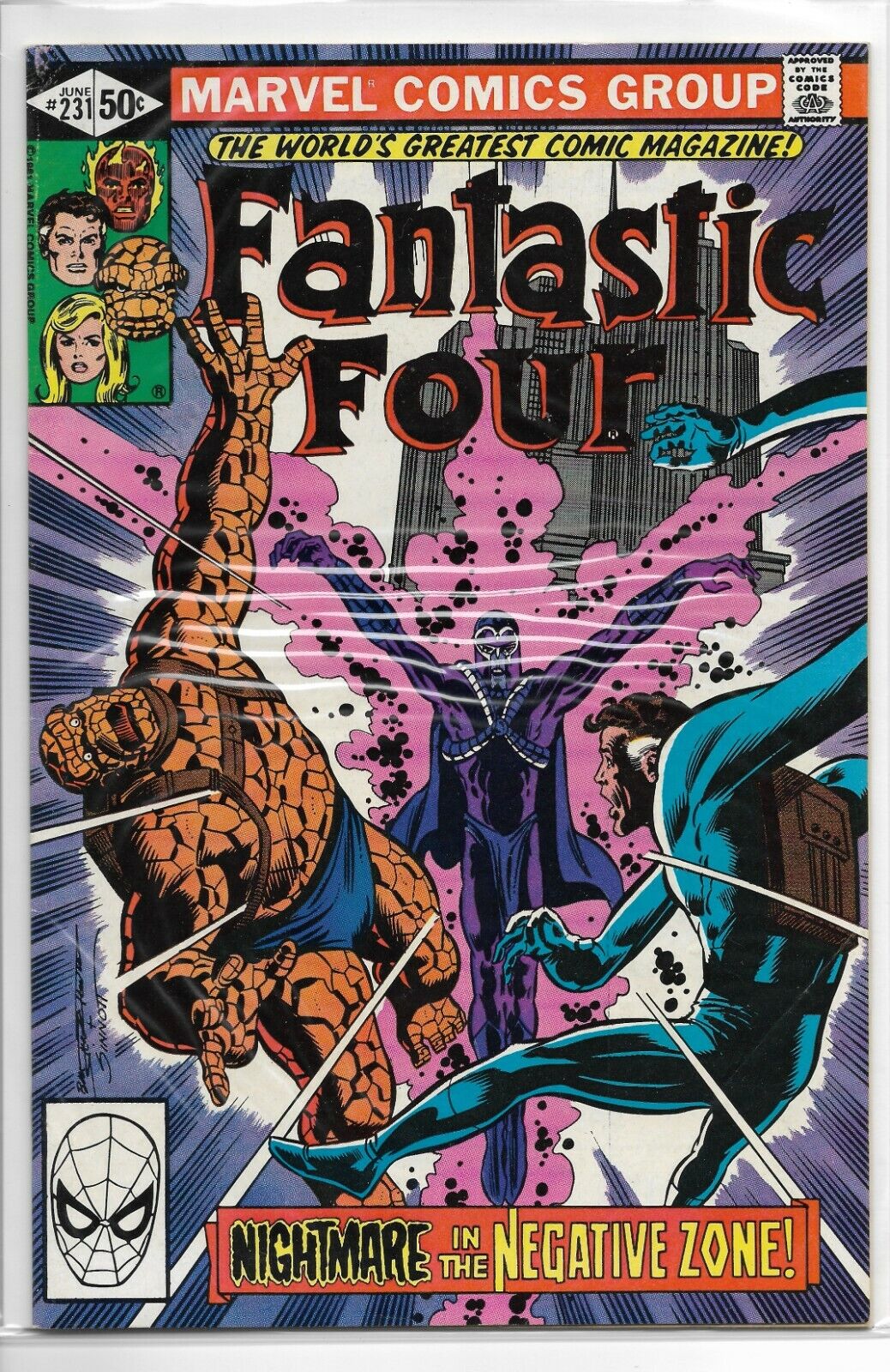 Fantastic Four #231 - "In All the Gathered Gloom!" - 1981 Marvel Comic