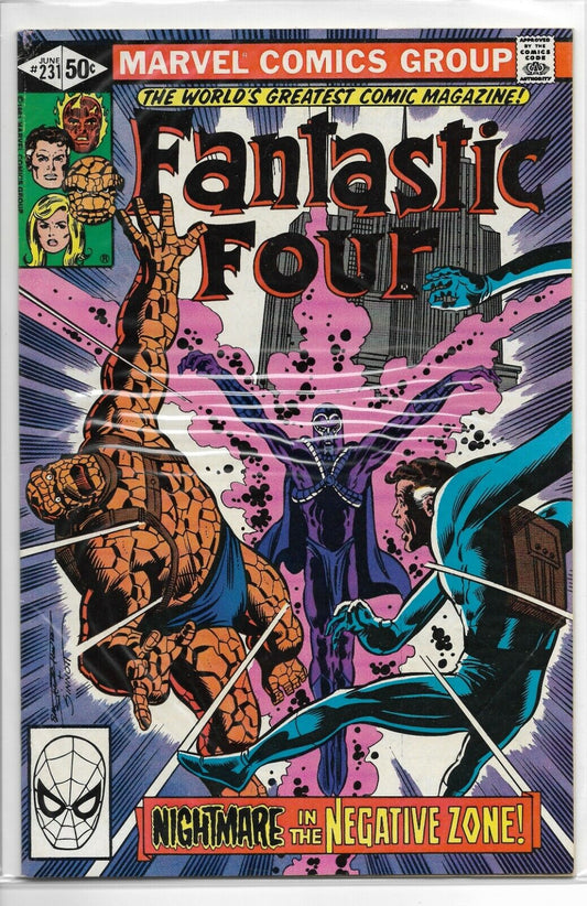 Fantastic Four #231 - "In All the Gathered Gloom!" - 1981 Marvel Comic
