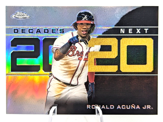 2020 Topps Chrome Update DNC-5 Ronald Acuna Jr. Decade's Next