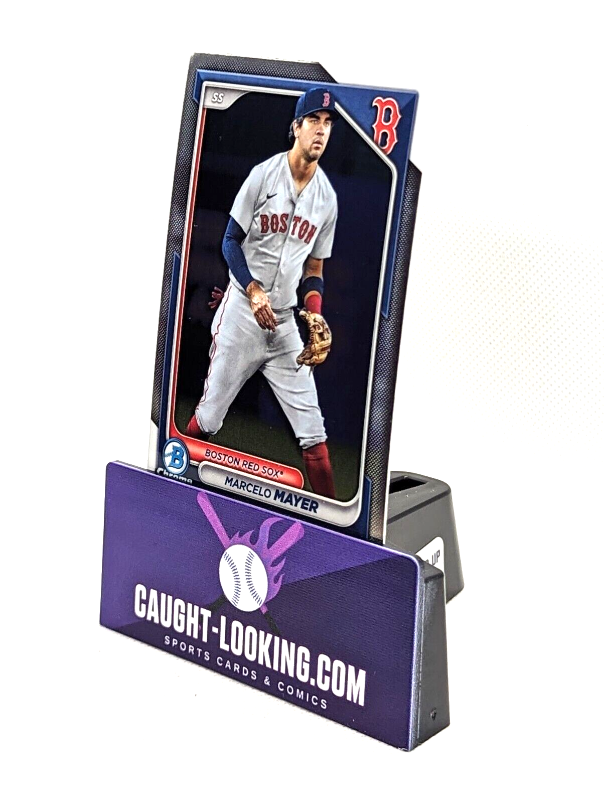 Marcelo Mayer - 2024 Bowman Base Chrome Prospect #BCP-44 - Boston Red Sox