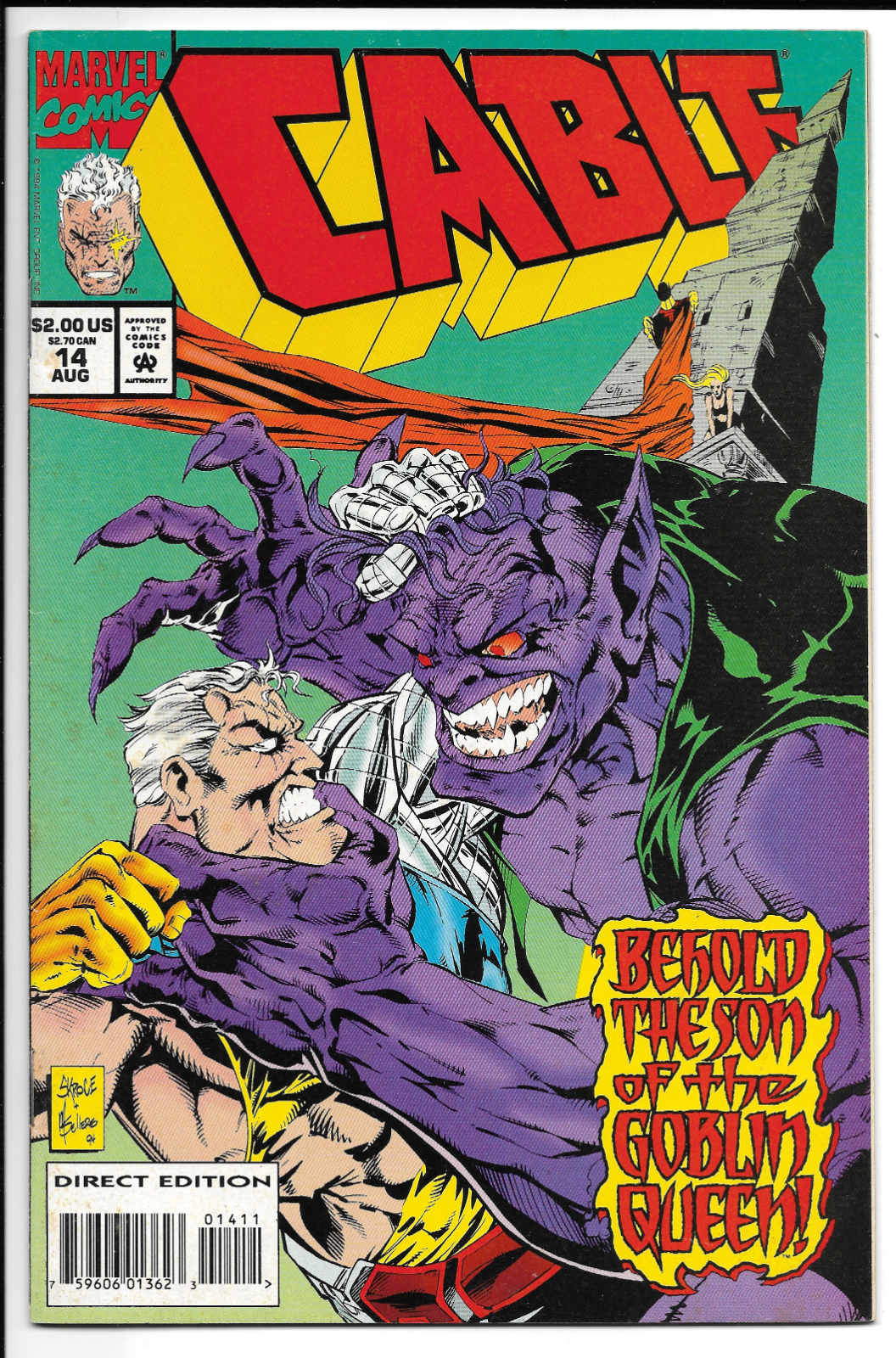 Cable #14 - 1994 Marvel Comics