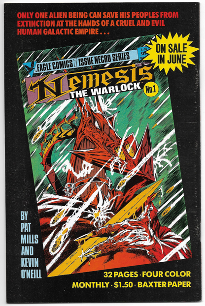 Judge Dredd: THE JUDGE CHILD QUEST #1 1984 Eagle Comic 