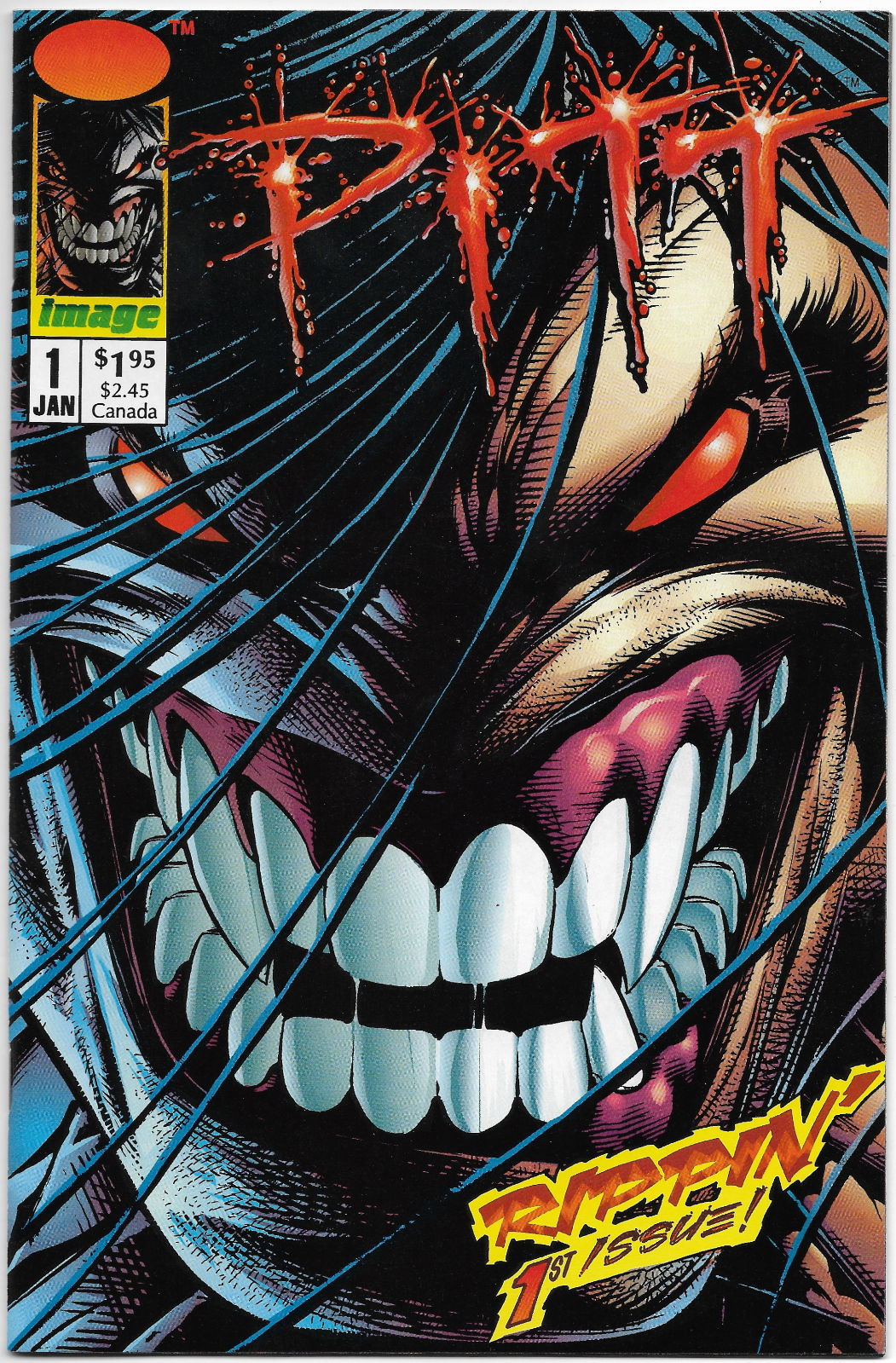 Pitt #1 - 1993 Image Comic Book