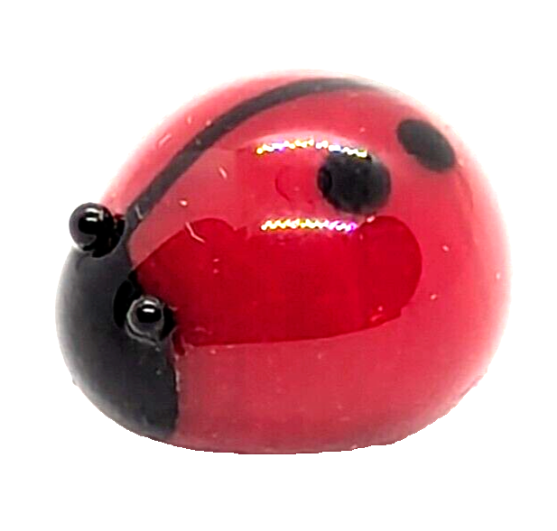 Ganz World Miniature Mini Glass Collectible Figurine Ladybug