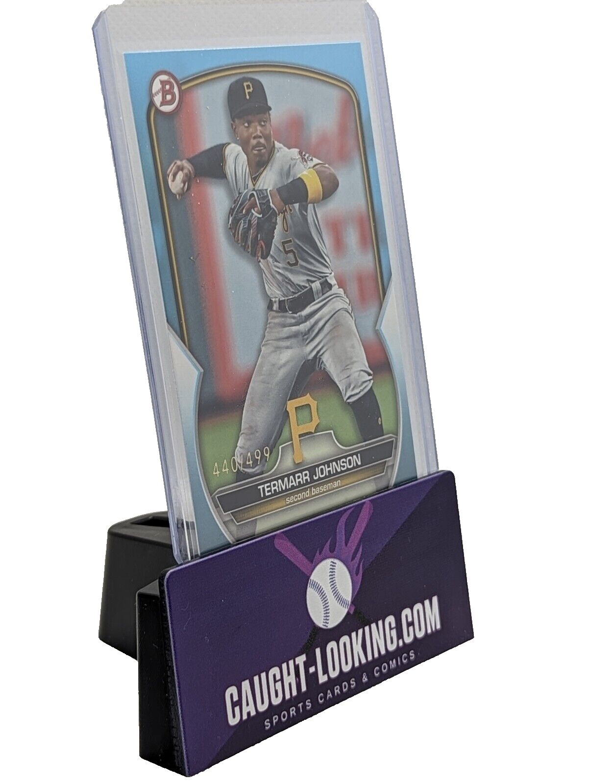 Termarr Johnson SKY BLUE /499 2023 Bowman Draft - 1st Bowman #BDC-11