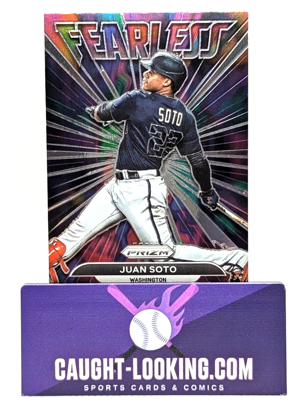 Juan Soto - 2022 Panini Prizm Fearless #FL-11