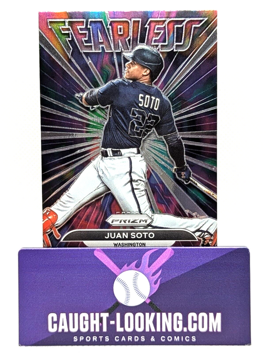 Juan Soto - 2022 Panini Prizm Fearless #FL-11