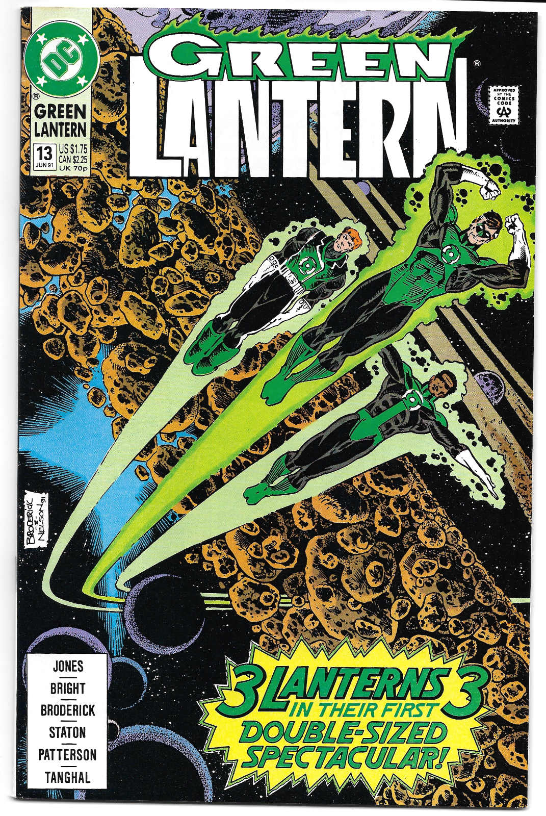 Green Lantern #13 - 1991 DC Comics