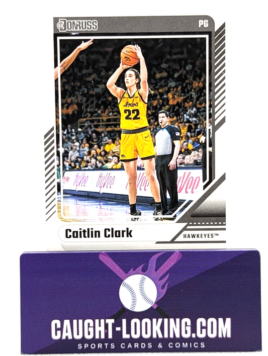 2024 Panini Caitlin Clark Collection - Base Donruss #5 Caitlin Clark (RC)