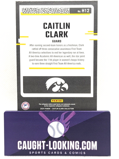 2024 Panini Caitlin Clark Collection - Highlights #H12 Caitlin Clark (RC)