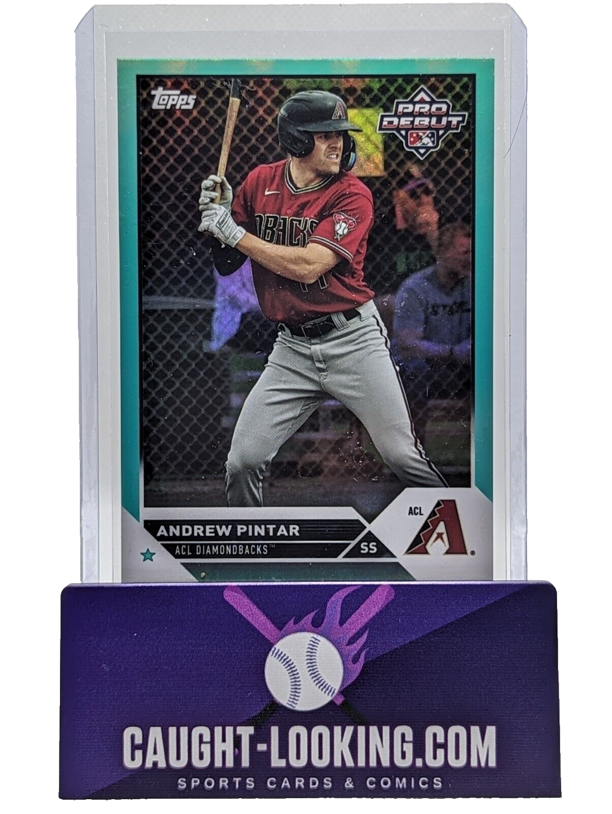 Andrew Pintar [Aqua] #PD-75 2023 Topps Pro Debut Diamondbacks /75