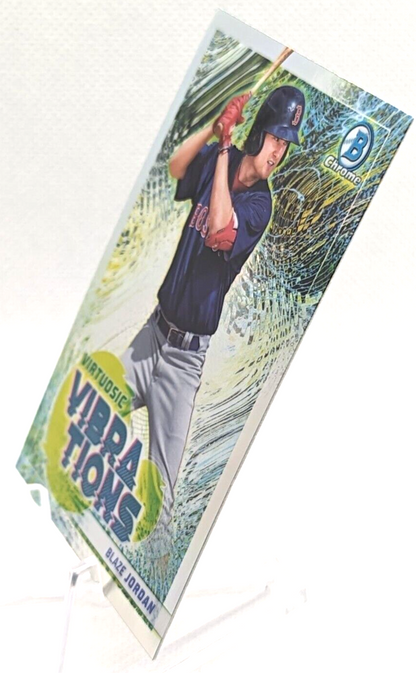 Blaze Jordan #VV-10 2022 Bowman Chrome Virtuosic Vibrations (RC)