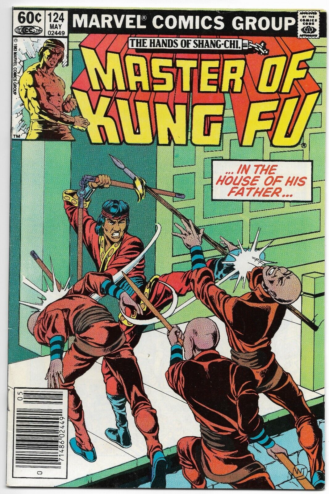Master Of Kung Fu #124 - "Retribution" - 1983 Marvel Comic 