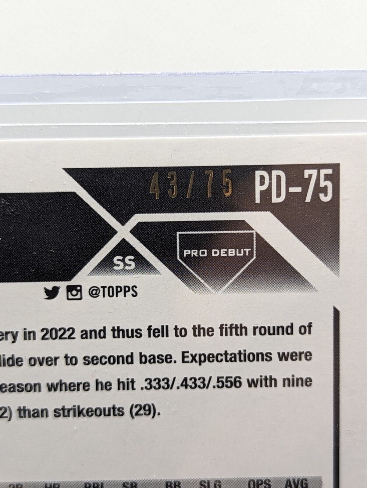 Andrew Pintar [Aqua] #PD-75 2023 Topps Pro Debut Diamondbacks /75