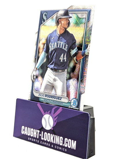2024 Bowman Mega Box Mojo Refractor #90 Julio Rodriguez  -  Seattle Mariners