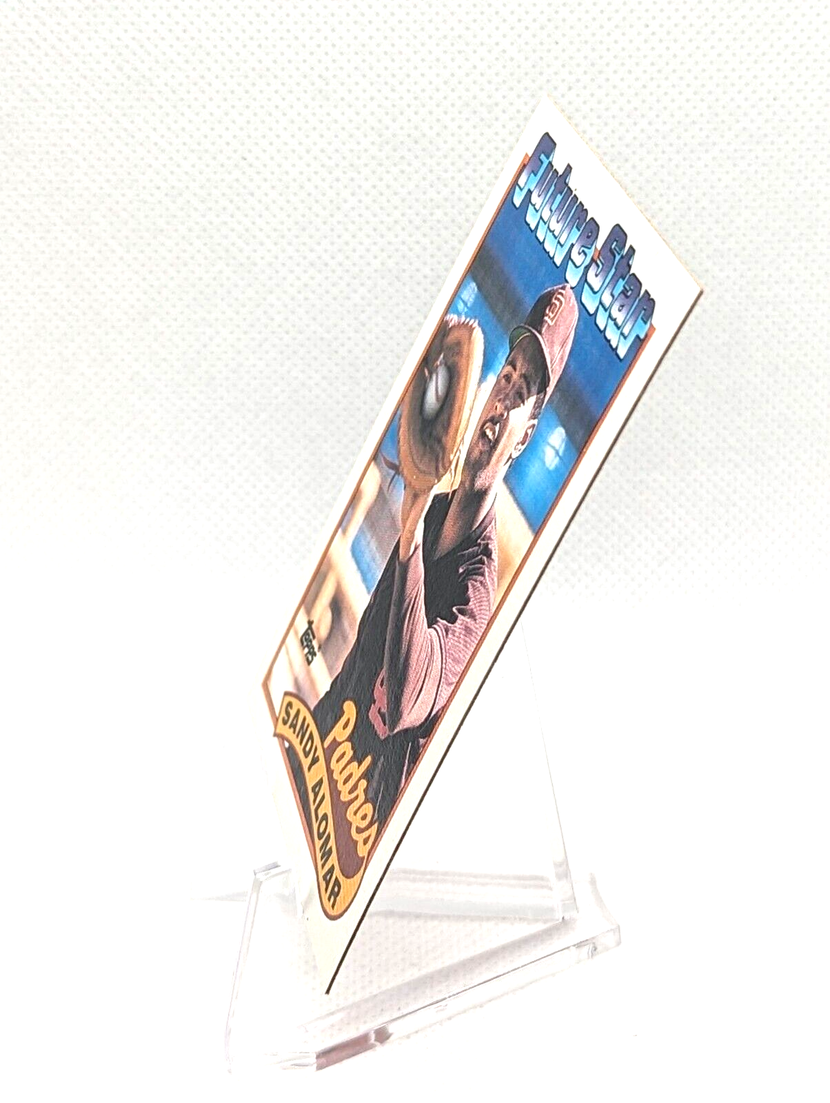 1989 Topps #648 Sandy Alomar FUTURE STAR Rookie RC Padres Baseball Card