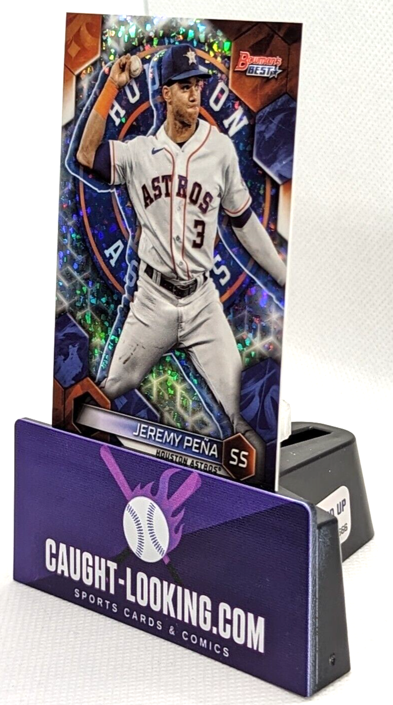Jeremy Pena - 2023 Bowman's Best #48 Mini Diamond Refractor /299 Houston Astros