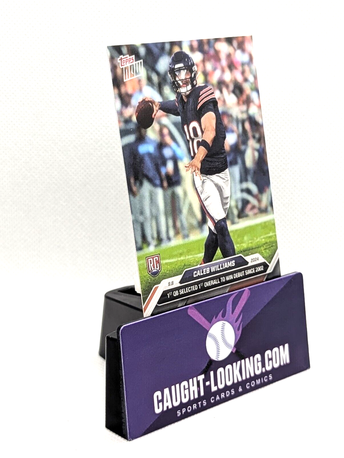 Caleb Williams - 2024 TOPPS NOW Football Card #2 RC - 1st WIN Debut