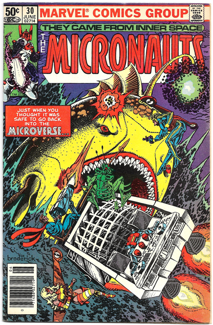 MICRONAUTS #30 Home Sweet Homeworld! 1981 Marvel Comics