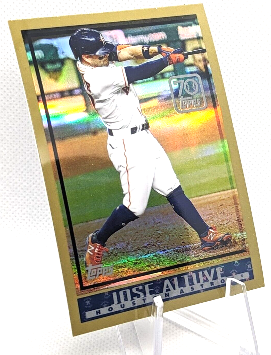 Jose Altuve 2021 Topps Series 1 70 Years of Topps #70YT-48 Houston Astros