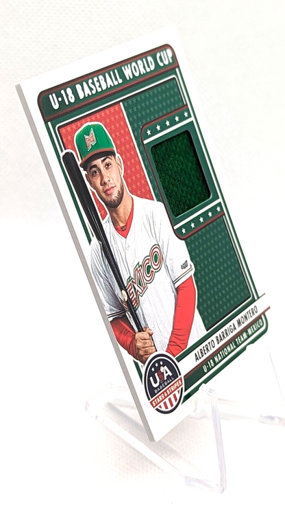 Alberto Barriga Montero 2023 Stars & Stripes U18 Baseball World Cup Team Mexico