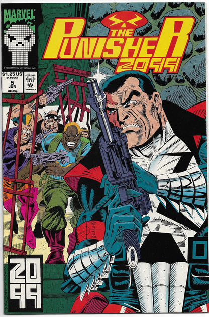 Punisher 2099 #5 "Punishment Hotel" 1993 Marvel Comics