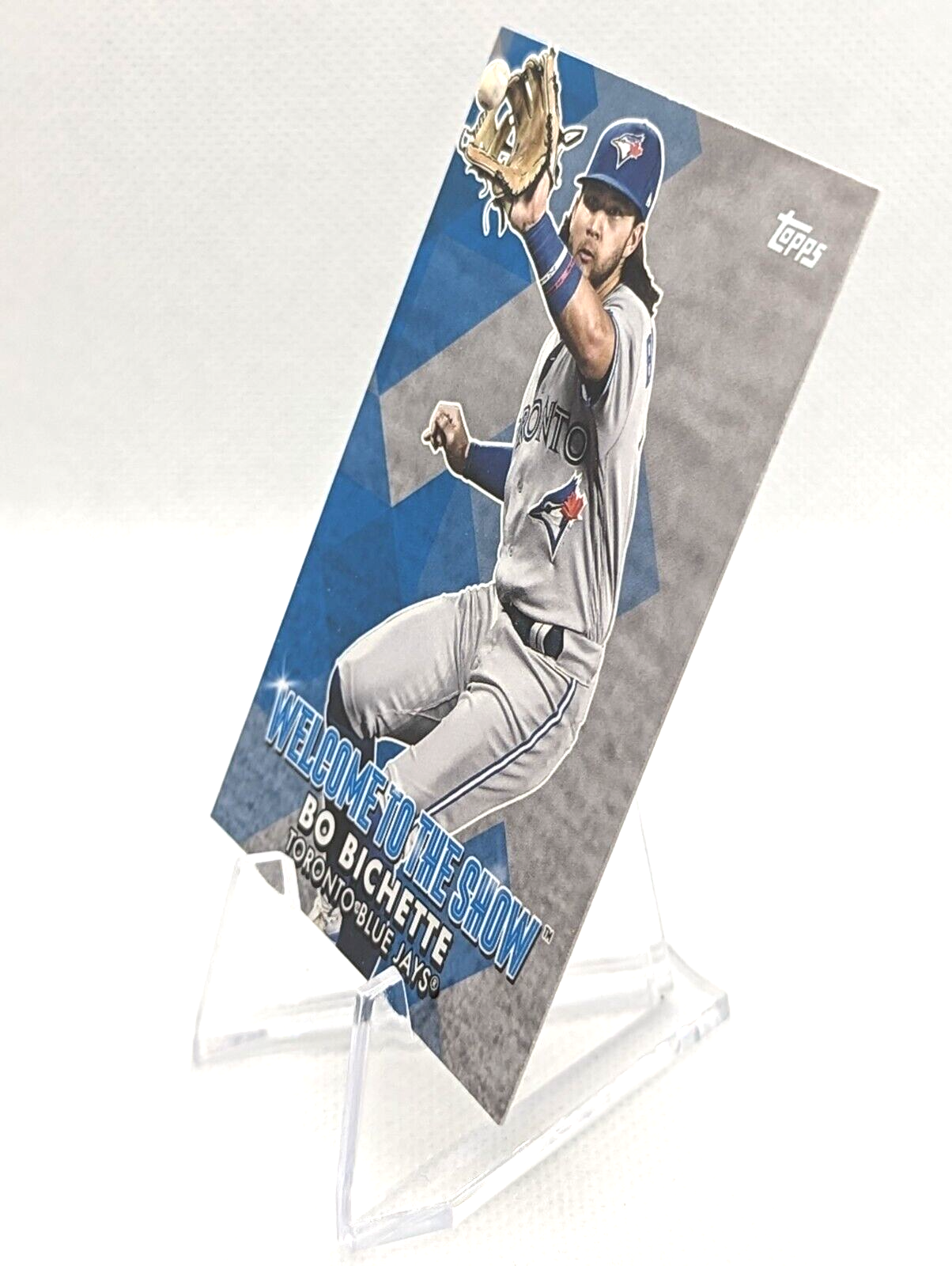 Bo Bichette #WTTS-43 2022 Topps Series 1 Welcome To The Show Toronto Blue Jays