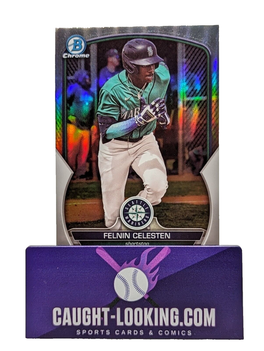 Felnin Celesten - 2023 Bowman Draft Chrome Refractor #BDC-178