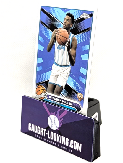Brandon Miller - 2024 Topps Chrome Rookie CHARLOTTE HORNETS #127 NBA