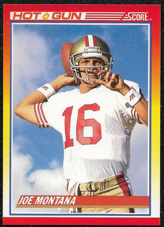 Joe Montana #311 1990 Panini Score San Fransico 49ers