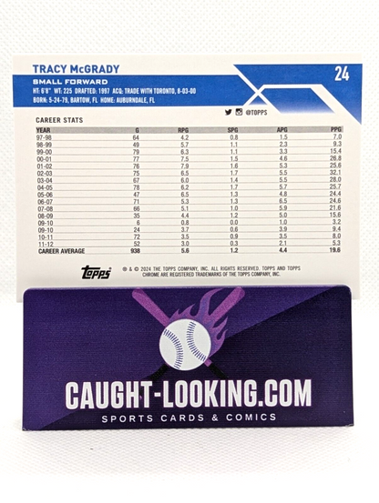 Tracy McGrady - 2023-24 Topps Chrome #24 RC Orlando Magic