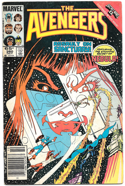 The Avengers #260 - 1985 Marvel Comic Book