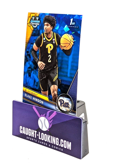 2023-24 Bowman Chrome U Sapphire Blake Hinson #68 Pittsburgh